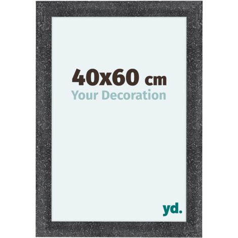 yd. - Cadre photo 40x60 - Gris Patine - MDF - Como