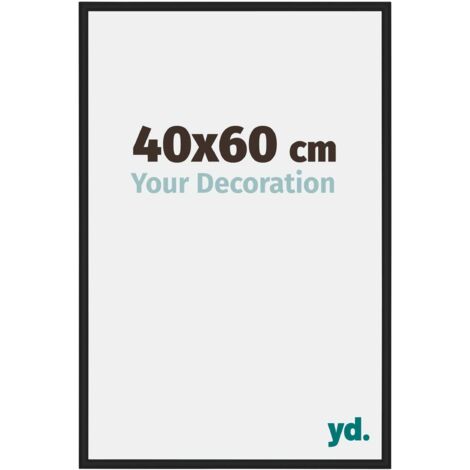 yd. - Cadre photo 40x60 - Noir Mat - Aluminium - New York