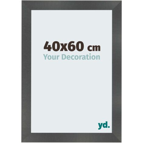 yd. - Cadre photo 40x60 - Noir Mat - MDF - Pisa