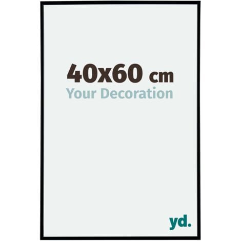 yd. - Cadre photo 40x60 - Noir Mat - Plastique - Evry