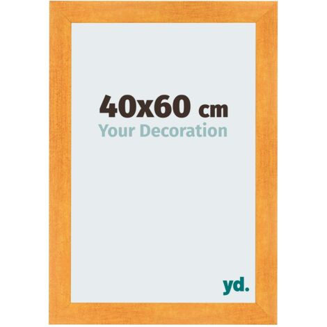 yd. - Cadre photo 40x60 - Orange - MDF - Pisa
