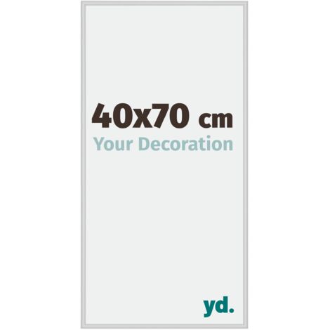 yd. - Cadre photo 40x70 - Argent Mat - Aluminium - Miami