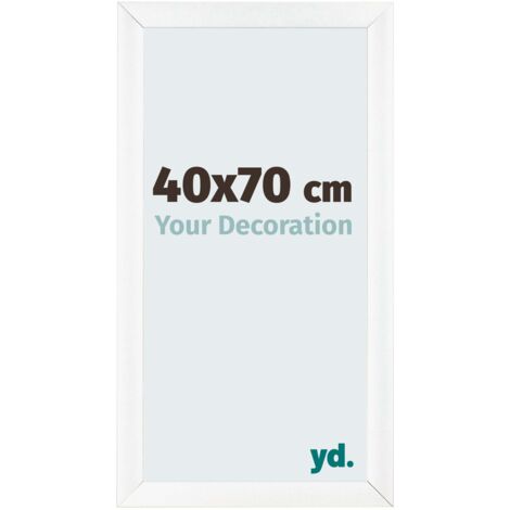 yd. - Cadre photo 40x70 - Blanc Mat - MDF - Pisa