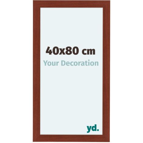 yd. - Cadre photo 40x80 - Cerises - MDF - Como