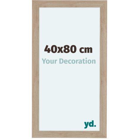 yd. - Cadre photo 40x80 - Chene Clair - MDF - Como