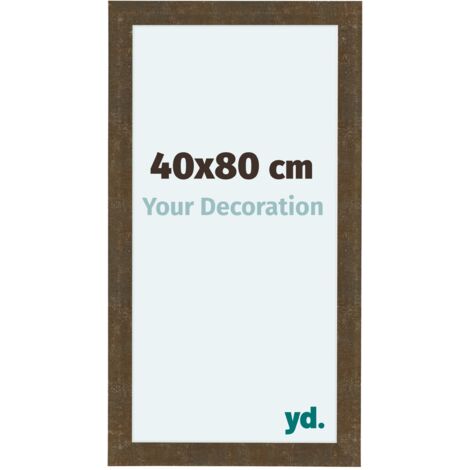 yd. - Cadre photo 40x80 - Or Antique - MDF - Como