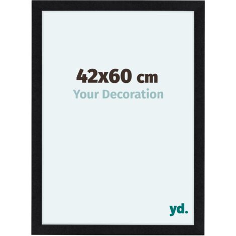 yd. - Cadre photo 42x60 - Noir Mat - MDF - Como