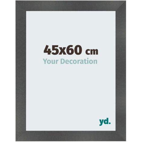 yd. - Cadre photo 45x60 - Noir Mat - MDF - Pisa
