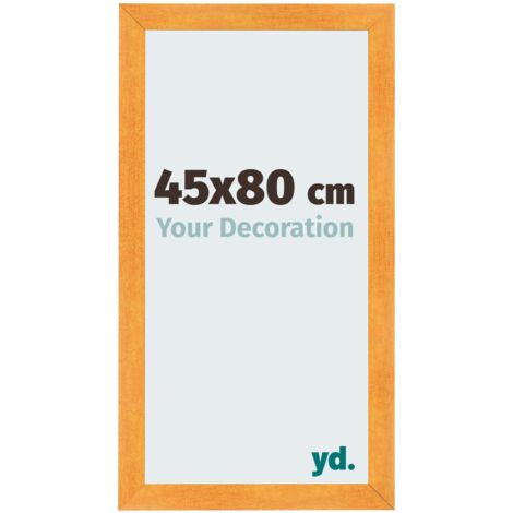 yd. - Cadre photo 45x80 - Orange - MDF - Pisa