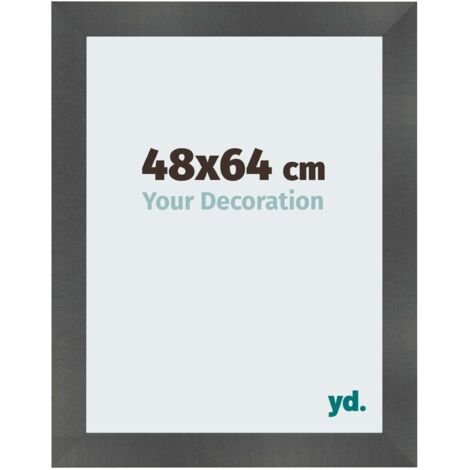yd. - Cadre photo 48x64 - Noir Mat - MDF - Pisa
