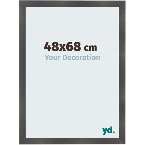 yd. - Cadre photo 48x68 - Noir Mat - MDF - Pisa