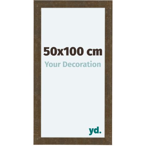 yd. - Cadre photo 50x100 - Or Antique - MDF - Como