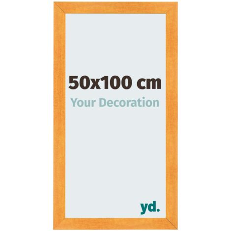 yd. - Cadre photo 50x100 - Orange - MDF - Pisa