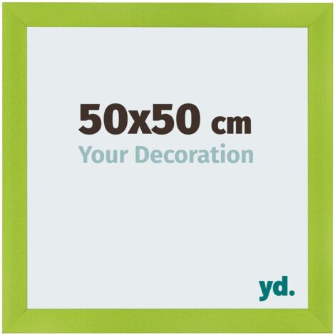 yd. - Cadre photo 50x50 - Vert - MDF - Pisa
