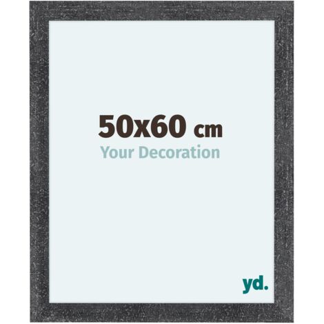 yd. - Cadre photo 50x60 - Gris Patine - MDF - Como