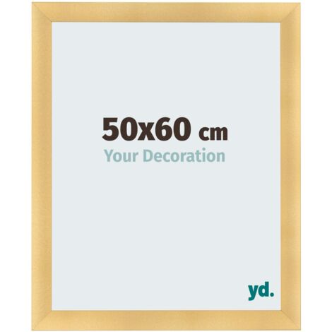 yd. - Cadre photo 50x60 - Or Mat - MDF - Pisa
