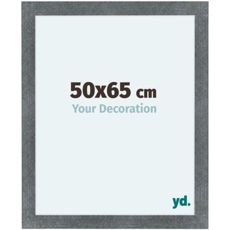 yd. - Cadre photo 50x65 - Fer Patine - MDF - Como