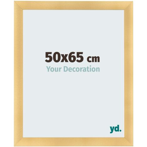 yd. - Cadre photo 50x65 - Or Mat - MDF - Pisa