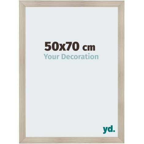 yd. - Cadre photo 50x70 - Chene Clair - MDF - Pisa