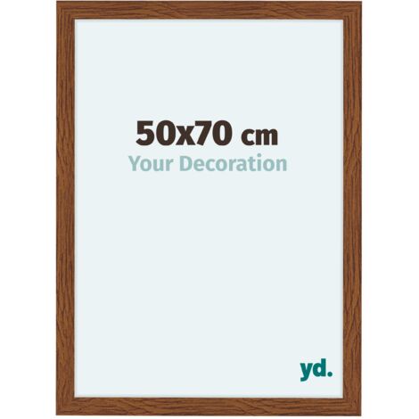 yd. - Cadre photo 50x70 - Chene Rustique - MDF - Como