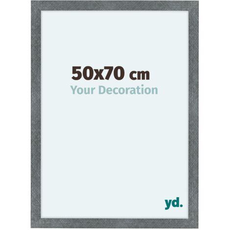 yd. - Cadre photo 50x70 - Fer Patine - MDF - Como
