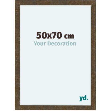 yd. - Cadre photo 50x70 - Or Antique - MDF - Como