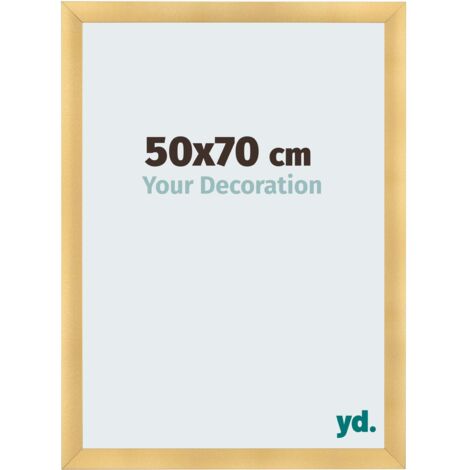yd. - Cadre photo 50x70 - Or Mat - MDF - Pisa