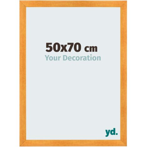 yd. - Cadre photo 50x70 - Orange - MDF - Pisa