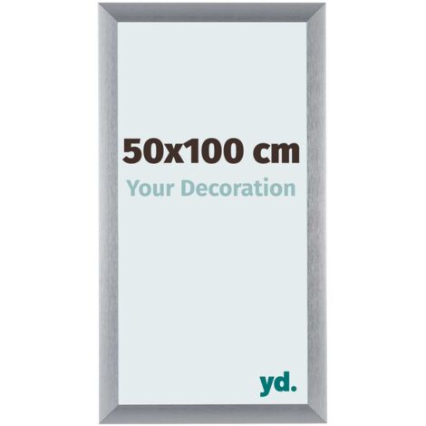 yd. - Cadre photo 50x75 - Argent Brosse - Aluminium - Tucson