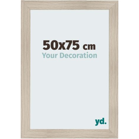 yd. - Cadre photo 50x75 - Chene Clair - MDF - Pisa