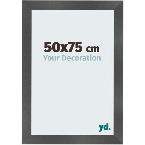 yd. - Cadre photo 50x75 - Noir Mat - MDF - Pisa