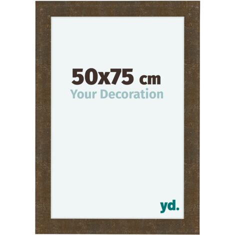 yd. - Cadre photo 50x75 - Or Antique - MDF - Como