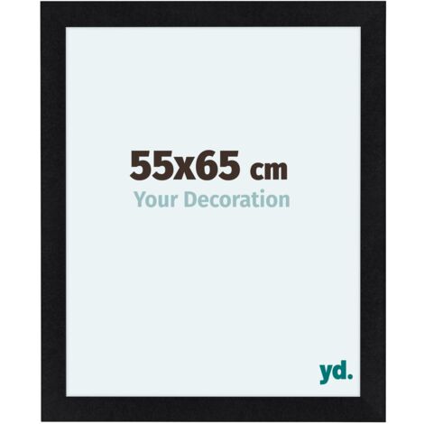yd. - Cadre photo 55x65 - Noir Mat - MDF - Como