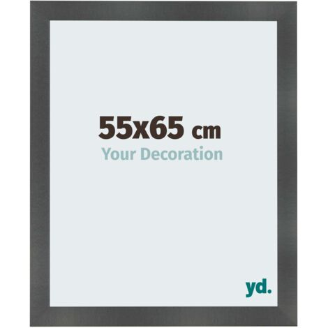 yd. - Cadre photo 55x65 - Noir Mat - MDF - Pisa