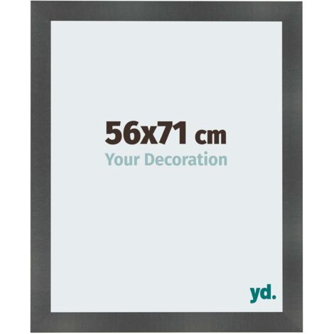 yd. - Cadre photo 56x71 - Noir Mat - MDF - Pisa