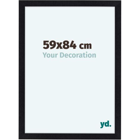 yd. - Cadre photo 59x84 - Noir Mat - MDF - Como