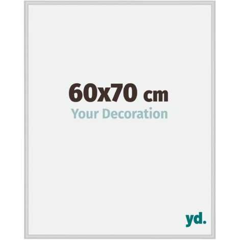 yd. - Cadre photo 60x70 - Argent Mat - Aluminium - Miami