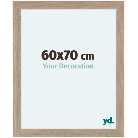 yd. - Cadre photo 60x70 - Chene Clair - MDF - Como