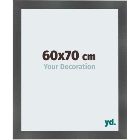 yd. - Cadre photo 60x70 - Noir Mat - MDF - Pisa