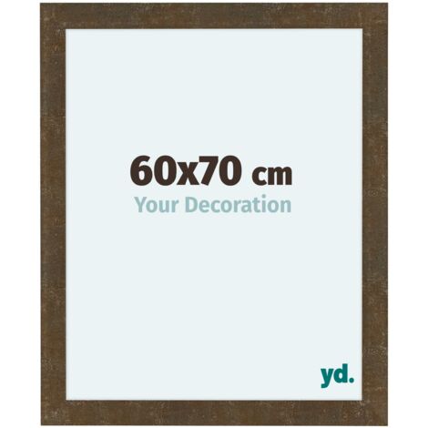 yd. - Cadre photo 60x70 - Or Antique - MDF - Como