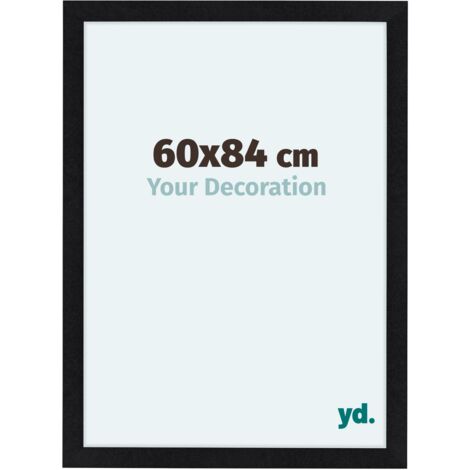 yd. - Cadre photo 60x84 - Noir Mat - MDF - Como