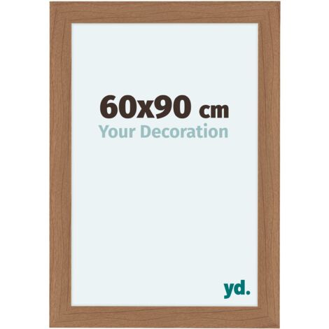 yd. - Cadre photo 60x90 - Noyer clair - MDF - Como