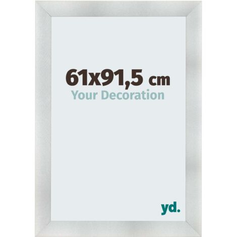 yd. - Cadre photo 61x91.5 - Aluminium Brosse - MDF - Pisa