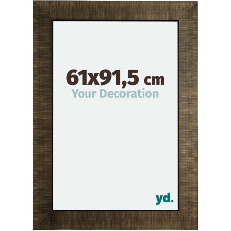 yd. - Cadre photo 61x91.5 - Champagne Brosse - Bois - Leeds