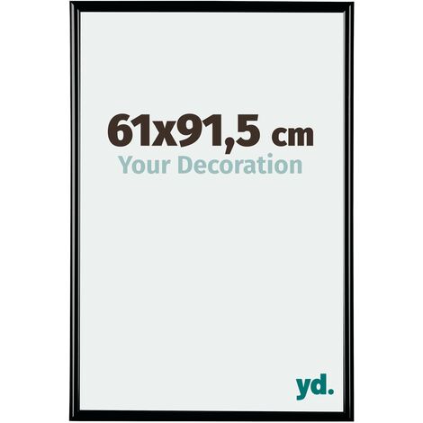 yd. - Cadre photo 61x91.5 - Noir Brillant - Plastique - Bordeaux