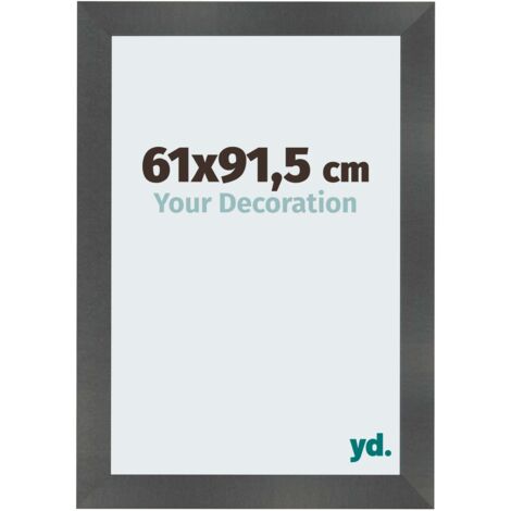 yd. - Cadre photo 61x91.5 - Noir Mat - MDF - Pisa