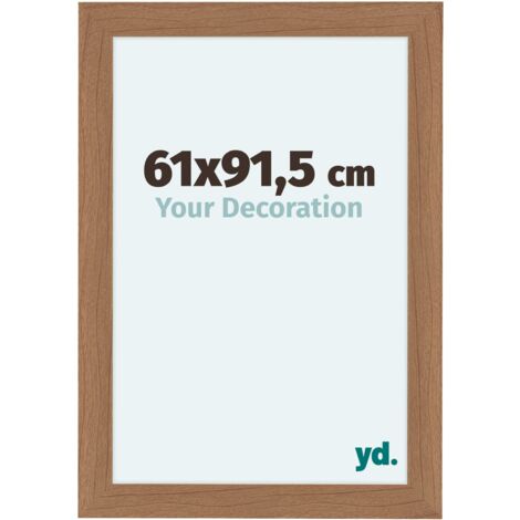 yd. - Cadre photo 61x91.5 - Noyer clair - MDF - Como