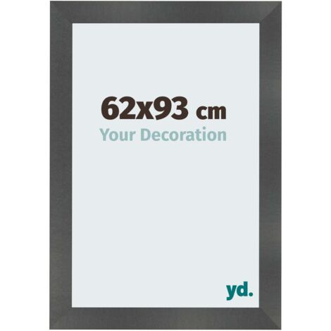 yd. - Cadre photo 62x93 - Noir Mat - MDF - Pisa