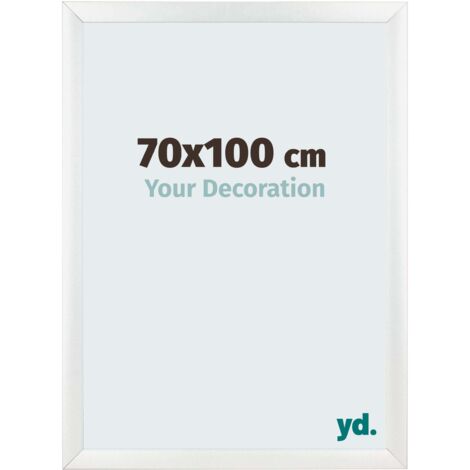 yd. - Cadre photo 70x100 - Blanc Brillant - MDF - Pisa