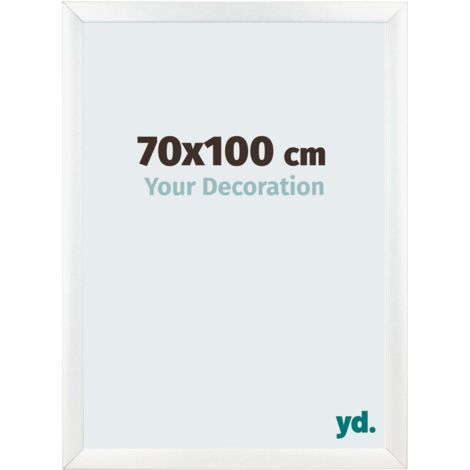yd. - Cadre photo 70x100 - Blanc Mat - MDF - Pisa